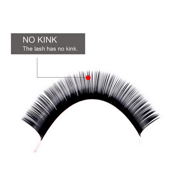 Elegant individual mink eyelash extensions SN122
